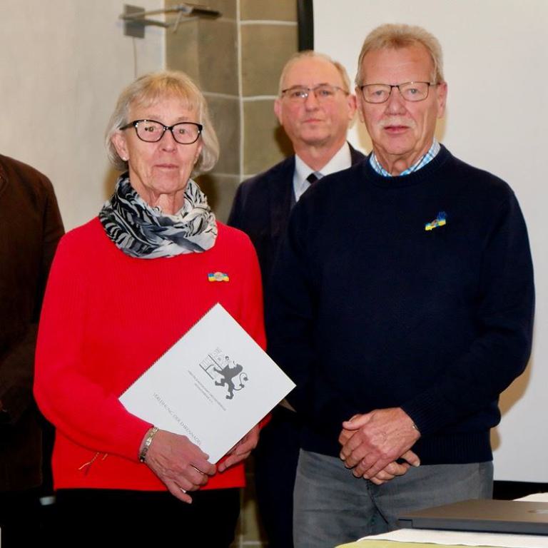 Ehrengäste Ulrich und Edel Becker aus Bühl