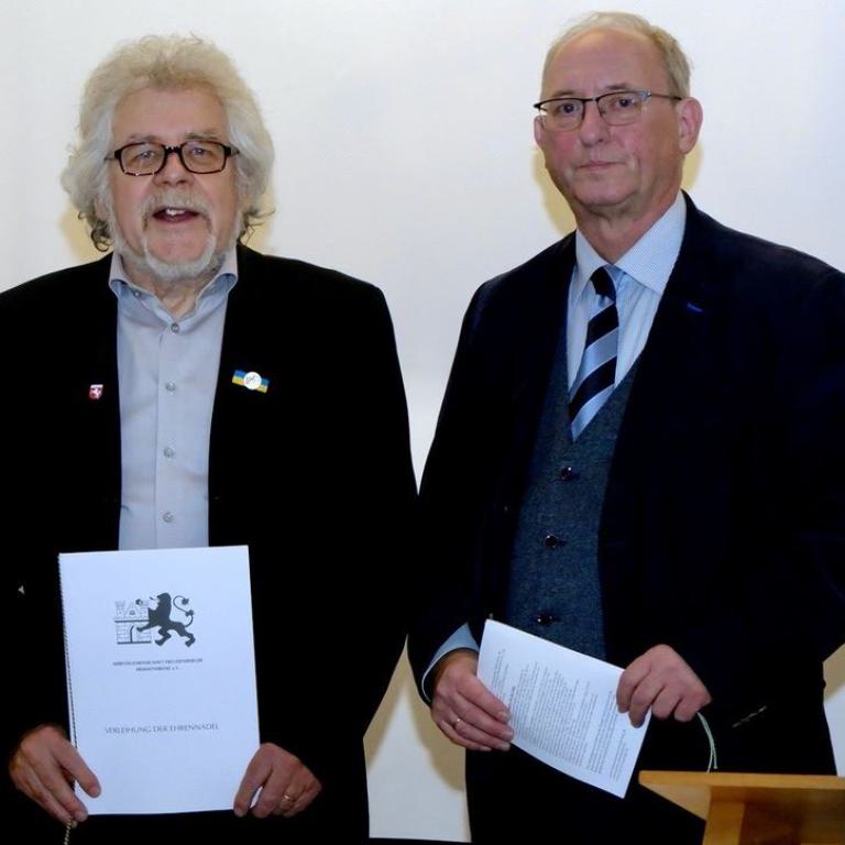 Ehrengast Dieter Tröps aus Siegen-Bürbach