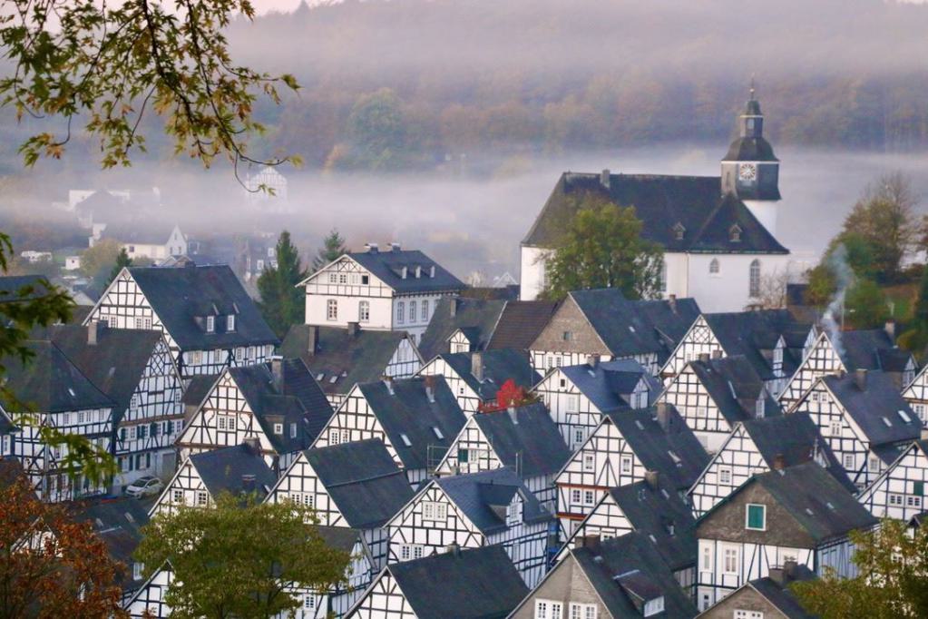 Altstadt Freudenberg und Evangelische Kirche